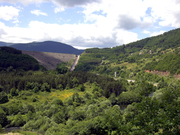 lac de Gazivode Kosovo - vue barrage lac de Gazivode Kosovo