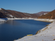 lac de Gazivode Kosovo en hivers (janvier 2012) lac de Gazivode Kosovo
