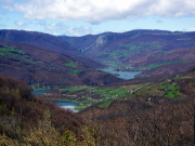 lac de Gazivode Kosovo - vue vers Ribarice lac de Gazivode Kosovo