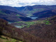 lac de Gazivode Kosovo - vue vers Ribarice lac de Gazivode Kosovo