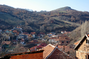 village de Janjevo Kosovo - vue du village village de Janjevo Kosovo
