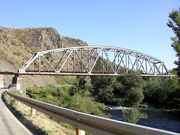 Leposavic Kosovo - pont chemin de fer sur la rivière Ibar Leposavic Kosovo