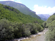 dbut des gorges de Rugova Pec Kosovo