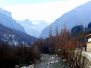 dbut des gorges de Rugova Pec Kosovo