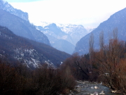 dbut des gorges de Rugova Pec Kosovo